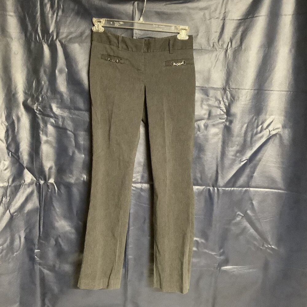 SIZE 2P CHARCOAL GRAY PANTS - 28 X 28